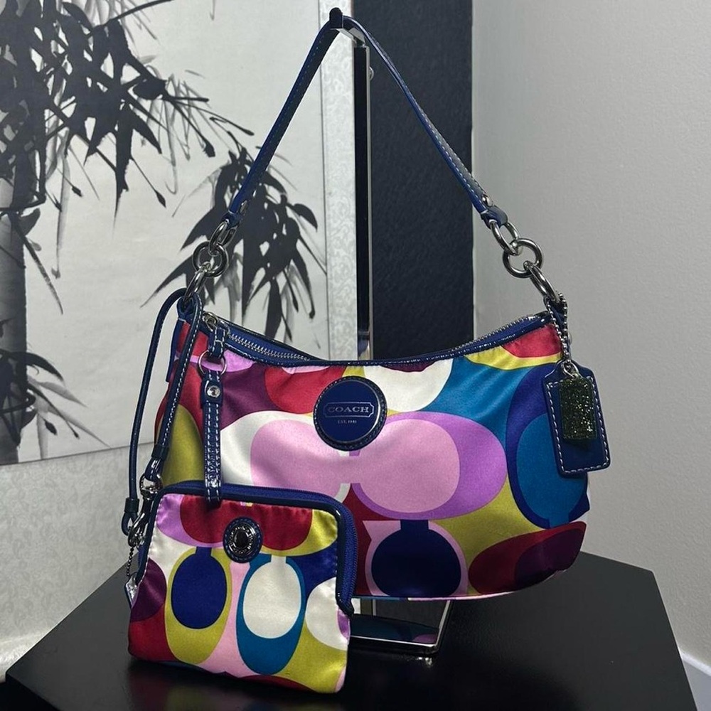 SOLD ❣️ Y2K Coach Poppy Multicolor Purse Bundle